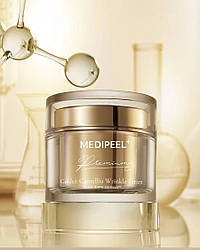 Антивіковий крем для обличчя з екстрактом золота та камелії - Medi peel Peptide 9 Premium Gold Camellia, 50 мл