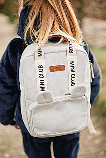 Рюкзак дитячий Childhome Mini Club, canvas off white