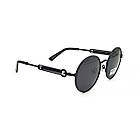 Сонцезахисні окуляри Matrix Round polarized чорні, фото 4