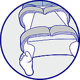 Ортопедична подушка для фіксації стегон бандаж 45х15х30см Olvi J2506, фото 10
