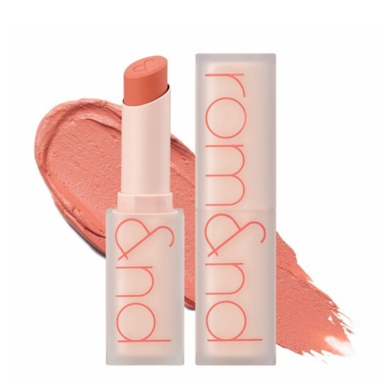 Легкий матовий тинт для губ Rom&Nd Zero Matte Lipstick 09 Shell Nude 3 г