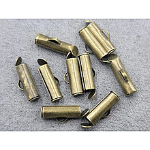 Кінцевик-трубочка слайдер 4*13мм, 50шт, колір бронза