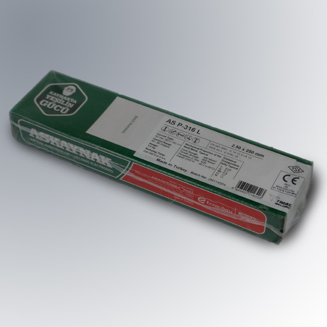 Електроди AS P 316L Askaynak Ф2.5 (1.7 кг) Туреччина, фото 1