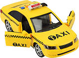Машина "Таксі" (Taxi), інерційна, звукова арт. WY 560 C, фото 3