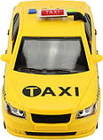 Машина "Таксі" (Taxi), інерційна, звукова арт. WY 560 C, фото 4