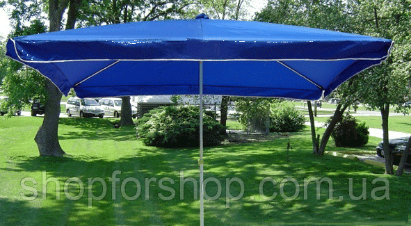 Зонт торговый квадратный 2х2м - фото 2 - id-p423710858