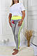 Жіночі Фітнес-Лосини (Мікс Кольорів) Розміри: 44,46,48,50,52 (21163), фото 2