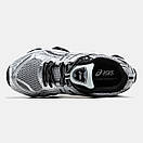 Кросівки чоловічі сірі Asics Gel-Quantum Kinetic Silver Black (16912), фото 2