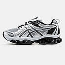 Кросівки чоловічі сірі Asics Gel-Quantum Kinetic Silver Black (16912), фото 3