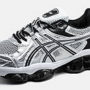 Кросівки чоловічі сірі Asics Gel-Quantum Kinetic Silver Black (16912), фото 8