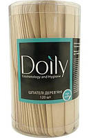 Шпателі дерев’яні одноразові Doily 120 шт