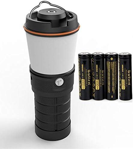 Кемпінговий ліхтар SOFIRN BLF LT1 Чорний (600LM, 2700-5000K, 4*18650, Type-C) ПОВНИЙ КОМПЛЕКТ