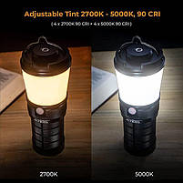 Кемпінговий ліхтар SOFIRN BLF LT1 Чорний (600LM, 2700-5000K, 4*18650, Type-C) ПОВНИЙ КОМПЛЕКТ, фото 9