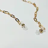 Ланцюжок для окулярів Лео 6501008918 Золотий, фото 2