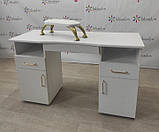 Манікюрний стіл двотумбовий для майстра NAIL_BR, фото 2