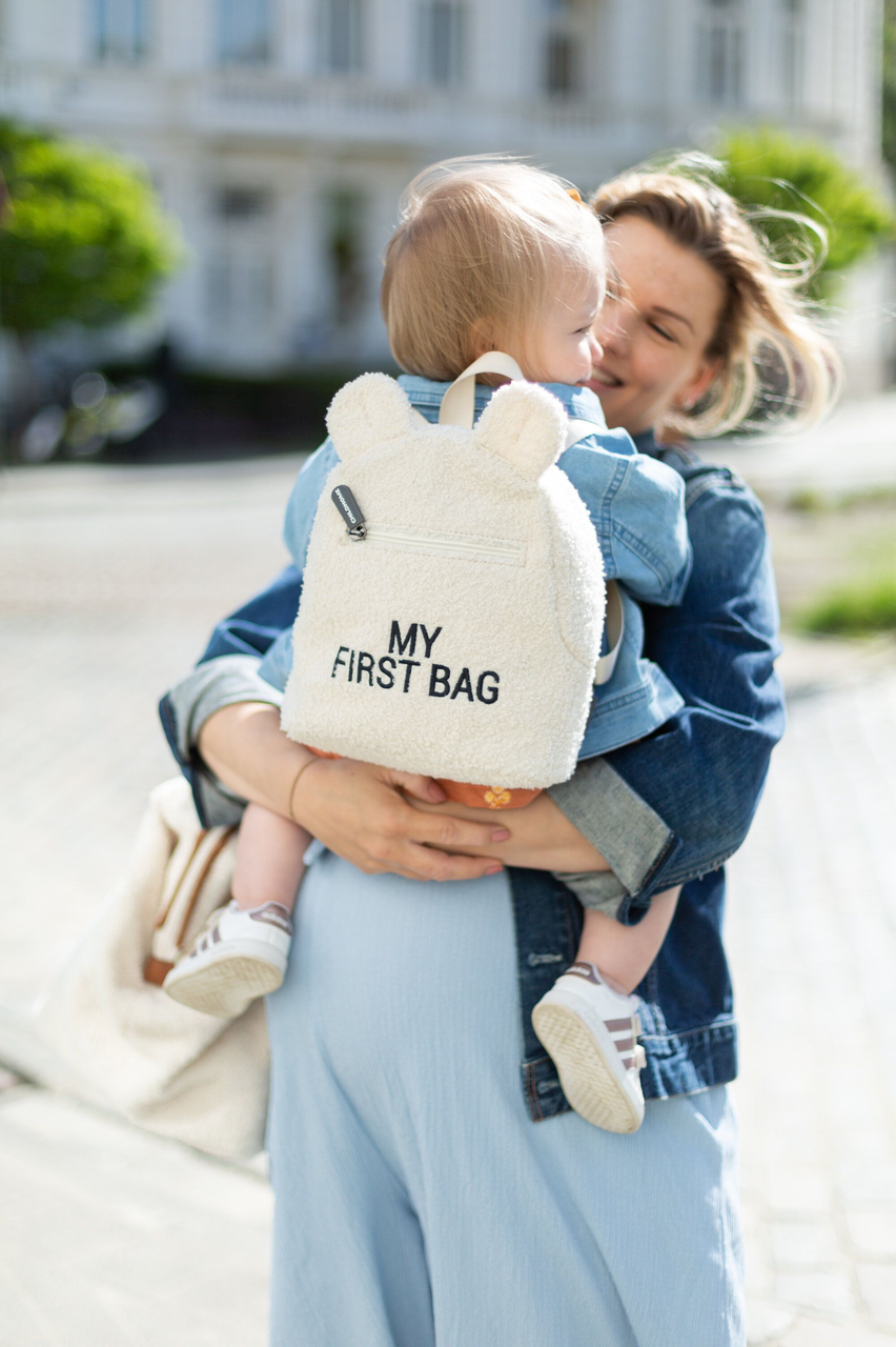 Рюкзак дитячий Childhome My first bag, teddy white