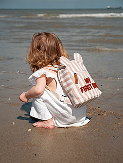 Рюкзак дитячий Childhome My first bag, nude/terracotta