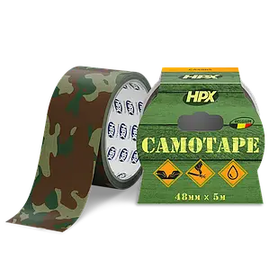 HPX CAMOTAPE - 48мм х 5м - камуфляжна армована стрічка