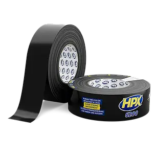 HPX 6200 - 48мм х 50м - чорна армована ремонтна стрічка