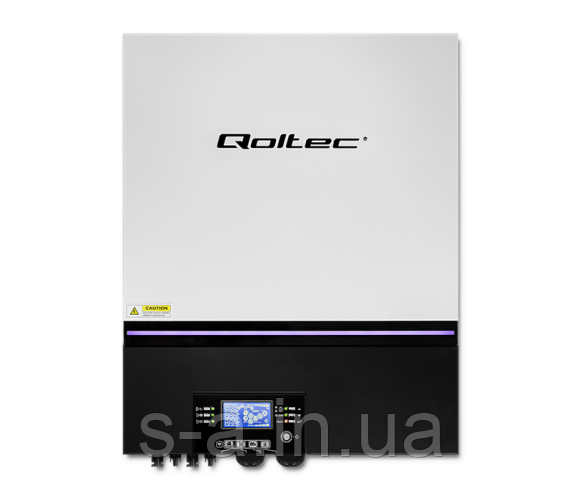 Гібридний інверторQoltec QLT-8, 8KW, 48Vdc with MPPT 120A, Off-grid type Parallel