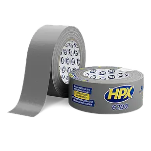 HPX 6200 - 48мм x 25м - срібляста армована ремонтна стрічка