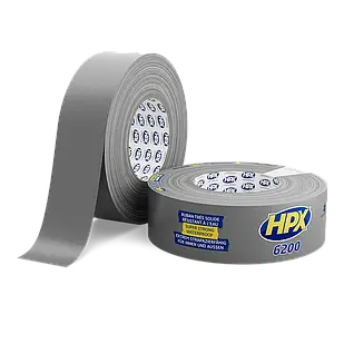 HPX 6200 - 48мм х 50м - срібляста армована ремонтна стрічка