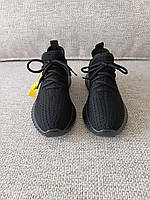 Жіночі кросівки ізі чорні, легкі текстильні кросівки на літо 36-41