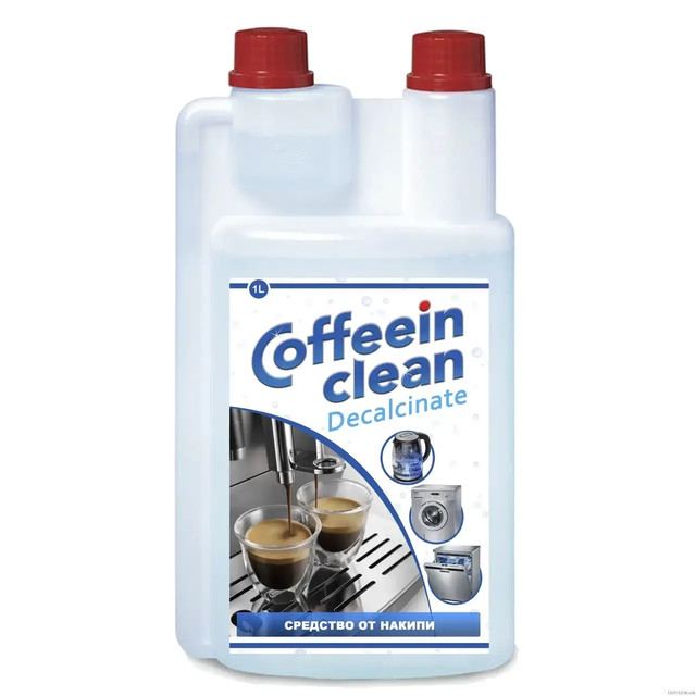 Жидкость Coffeein Clean Decalcinate для декальцинации 1 л. Жидкость Coffeein Clean Decalcinate для декальцинации 1 л.
