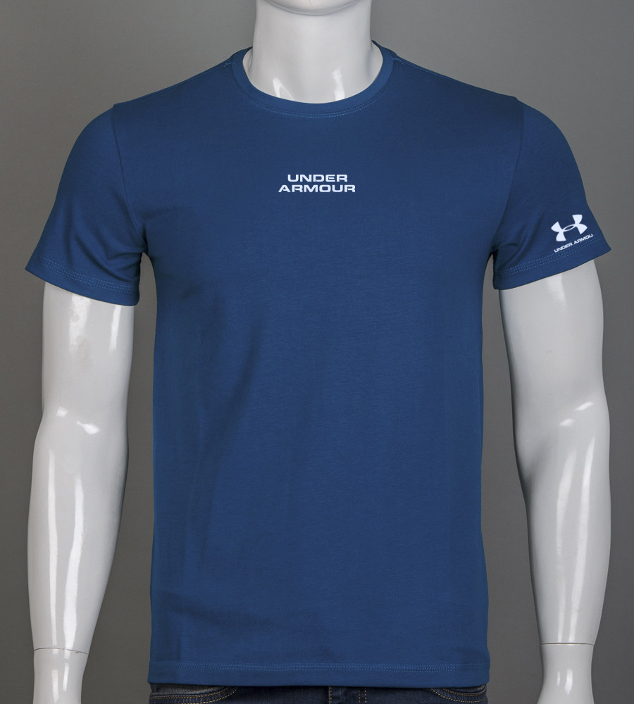Футболка чоловіча Under Armour 2324м (Уп.4шт M-XXL), Петроль
