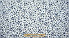 Тканина американський креп колір молочний із сірими квітами "Квіткова феєрія", фото 2