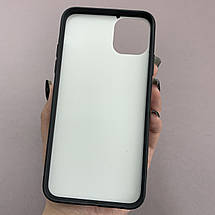 Чохол Apple iPhone 11 Pro Max щільний з принтом чохол на телефон айфон 11 про мах чорний pul, фото 2