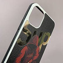 Чохол Apple iPhone 11 Pro Max щільний з принтом чохол на телефон айфон 11 про мах чорний pul, фото 4