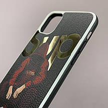 Чохол Apple iPhone 11 Pro Max щільний з принтом чохол на телефон айфон 11 про мах чорний pul, фото 3