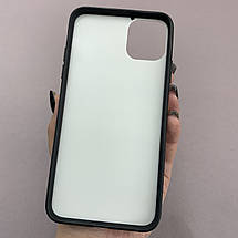 Чохол Apple iPhone 11 Pro Max щільний з принтом з котом чохол на телефон айфон 11 про макс чорний pul, фото 2
