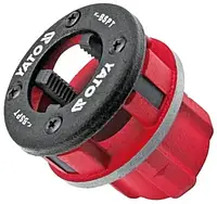 Клуп для нарізки різьби на трубах плашка лерка 3/8" YATO YT-2917