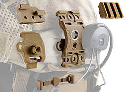 Кріплення UNITY KNUCKL Helmet Mount, Колір: FDE, UNITY-KNU-FKB