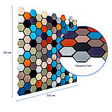 Самоклеюча алюмінієва плитка 300х300х3мм Кольорова SW-00001932, фото 3