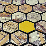 Самоклеюча алюмінієва плитка 300х300х3мм Золота луска SW-00001934, фото 5