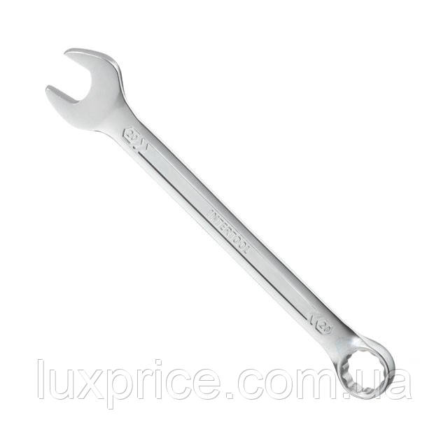 Ключ комбінований 20 мм, Cr-V, покриття сатин-хром, DIN3113, STORM INTERTOOL XT-1020 Luxprice, фото 1