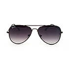 Окуляри Ray Ban Aviator 3025 з фіолетовим градієнтом, фото 4