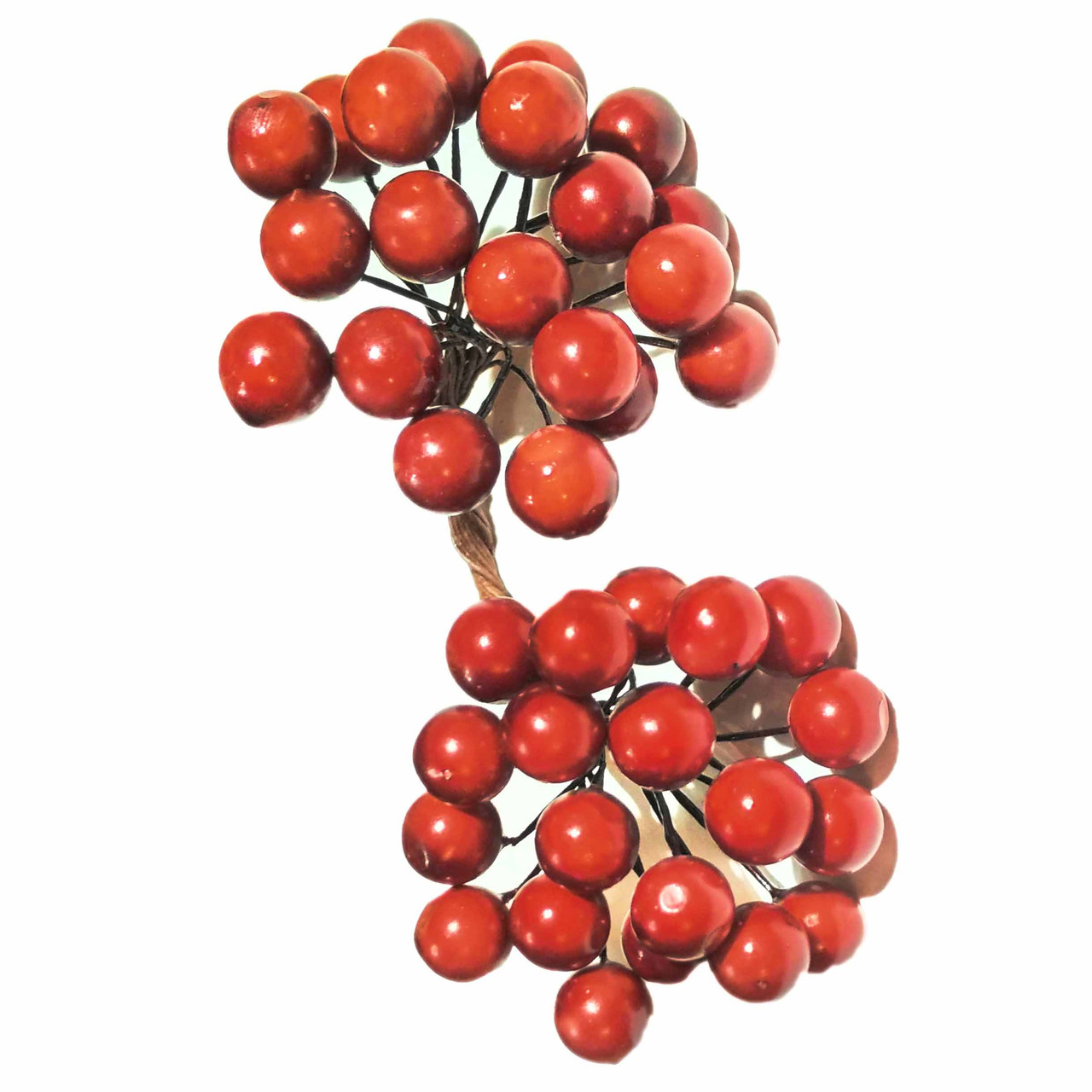 Ягідки декоративні кармін 8 мм, фото 1