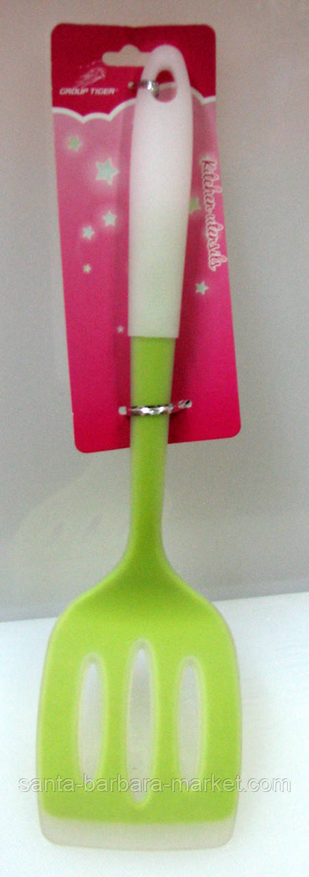 Силікон + пластик лопатка з прорізом вузька, фото 1