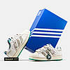 Жіночі Кросівки Adidas Superstar x FeiFei Ruan White Beige / Адідас Суперстар ФейФей Руан Білі з Бежевим, фото 7