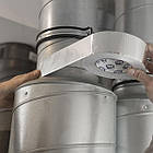 HPX Silver Tape, 50мм x 25м, металізована самоклеюча стрічка (металізований скотч) HPX, фото 9