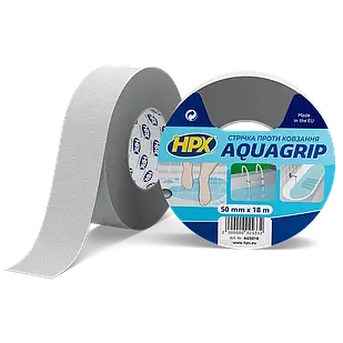 НРХ AQUA GRIP для ванн і басейнів - 50мм х 18м - прозора антиковзка стрічка