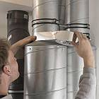 HPX Silver Tape, 50мм x 25м, металізована самоклеюча стрічка (металізований скотч) HPX, фото 3