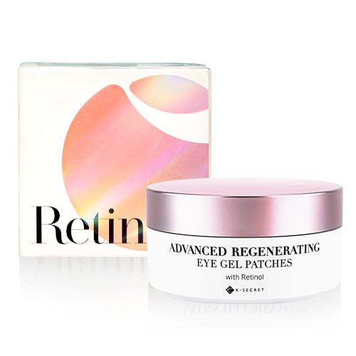 Регенеруючі патчі для повік з ретинолом K-Secret Advanced Regenerating Eye Gel Patches 60 шт