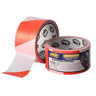 HPX Barrier Tape - 50мм x 50м - сигнальна стрічка для огородження територій