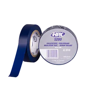 HPX 5200 - 15мм x 10м, синя - професійна ізоляційна стрічка