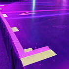HPX FLUO TAPE - оранж, 25мм x 25м - армована флуоресцентна стрічка для маркування, фото 7